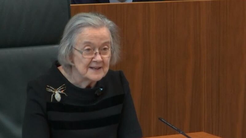 Lady Hale is known for her appreciation of a nice brooch, preferably one from the natural world