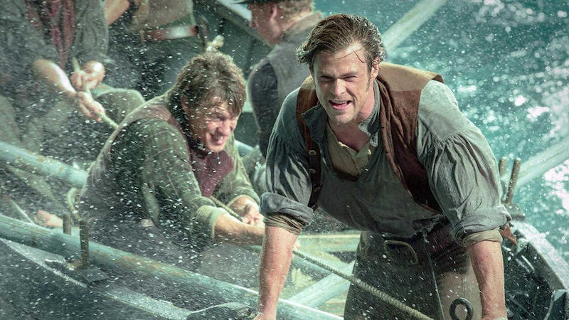 Chris Hemsworth battles for survival in In The Heart of The Sea 