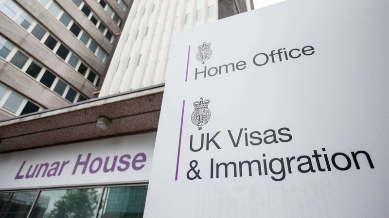 A No 10 spokeswoman suggested it has not yet been decided whether visa renewals will be affected by new rules (PA)