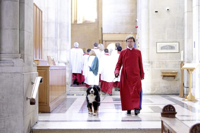 A service of thanksgiving and blessing for our pets, at St Anne&#39;s Cathedral, Belfast. Picture by Cliff Donaldson 