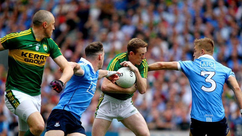 Kerry came at Dublin with a defined attacking plan and it was almost enough<br />Picture by Seamus Loughran