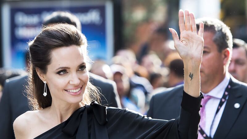 Angelina hit the red carpet with her children at the Toronto International Film Festival.