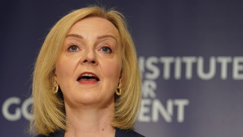 Liz Truss will call for a return to ‘Conservative values’ (PA)