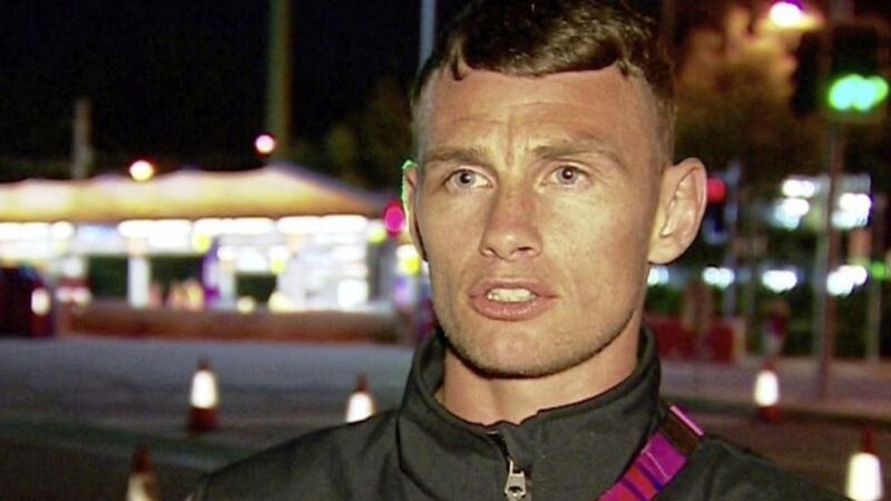 Sean McComb has said he wants to move on from the nightclub incident earlier this week. Picture courtesy of BBC 
