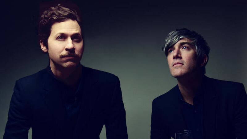 Keith Murray and Chris Cain, aka New York-based indie band We Are Scientists 
