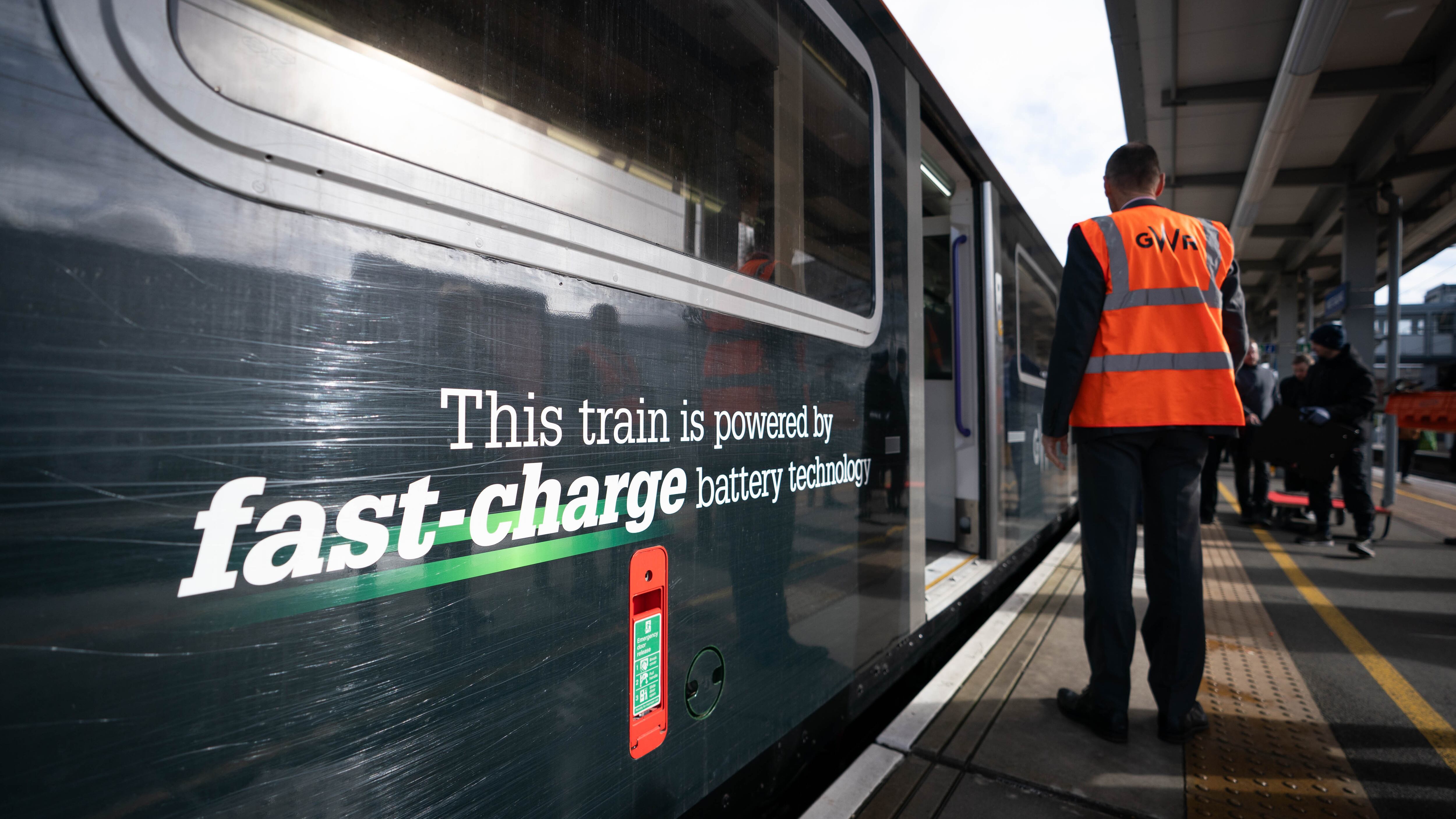 A rapid-charging battery train trial that could help end diesel operations on branch lines has been launched