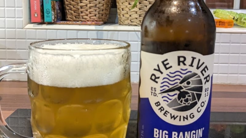 Big Bangin' IPA is a 7.1 per cent IPA from Rye River