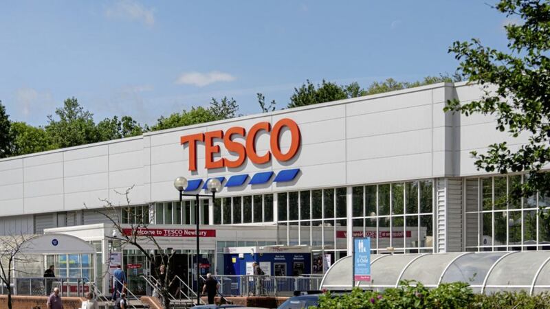Tesco has lifted its profit targets for the year on the back of a &quot;strong&quot; half-year of sales. 