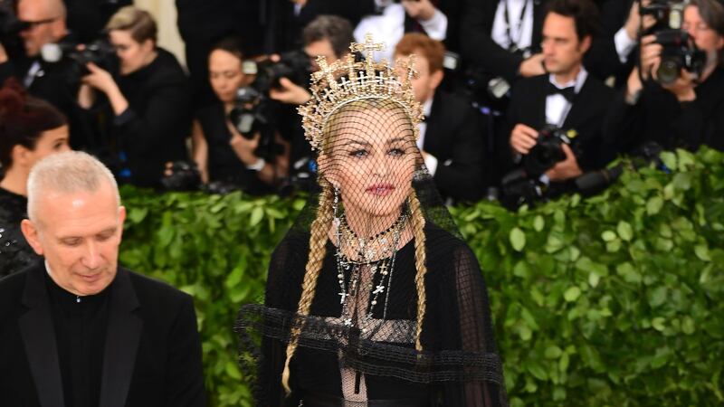The celebrity audience at the Met Gala was treated to a surprise performance from Madonna.