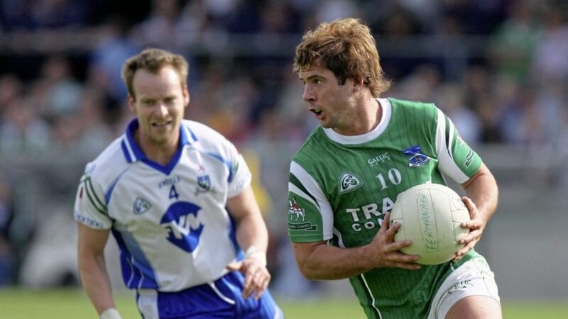 Castleblayney corner-back Dermot McArdle wore the Monaghan colours with pride for 15 years. Picture by Cliff Donaldson 