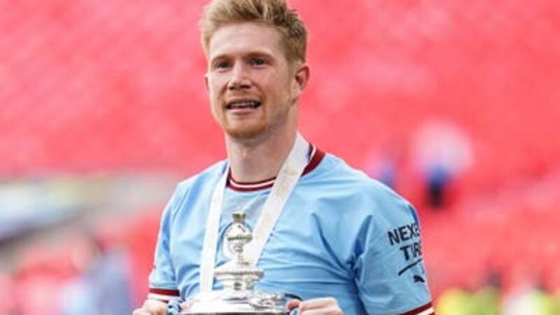 Kevin De Bruyne would not say that Manchester City were favourites to beat Inter in the Champions League final (Martin Rickett/PA)