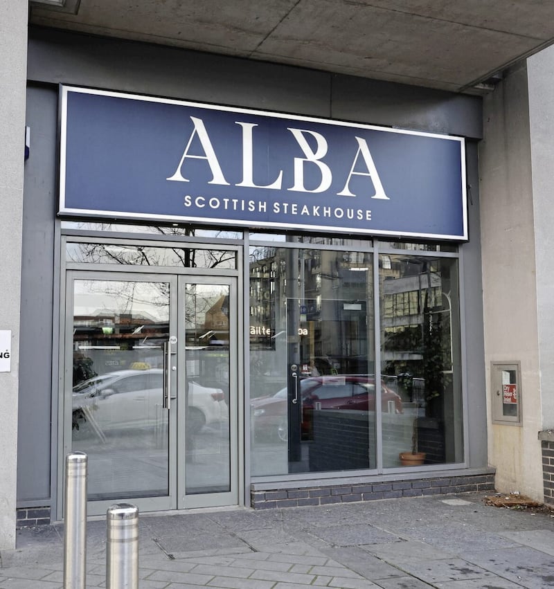 Alba Scottish Steakhouse is a welcome addition to Belfast&#39;s restaurant scene. Picture by Hugh Russell 