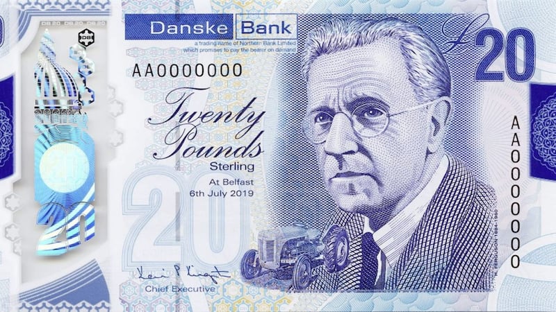 Danske Bank is to introduce a polymer &pound;20 note into local circulation later this month 