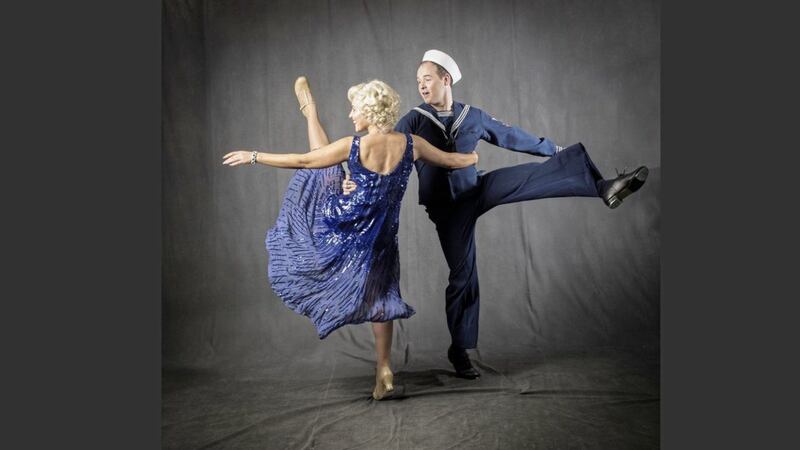 Billy and Peggy get their dancing shoes on for St Agnes&#39; Choral Society&#39;s production of 42nd Street 