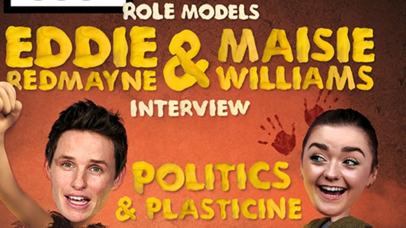 Redmayne and Maisie Williams gave an interview to The Big Issue.