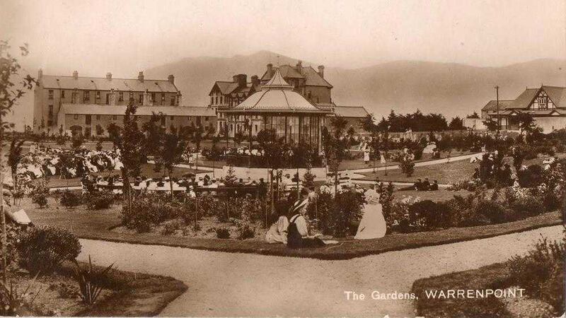 An image of Warrenpoint Municipal Park from 1918, which is set to be restored following lottery funding 