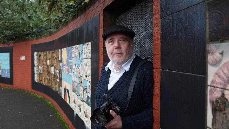 Belfast photographer Frankie Quinn.