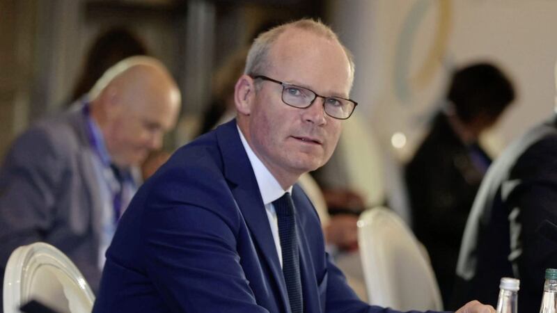 Simon Coveney was accused by the LCC of vetoing Irish government engagement with loyalists. Picture by Liam McBurney/PA Wire 