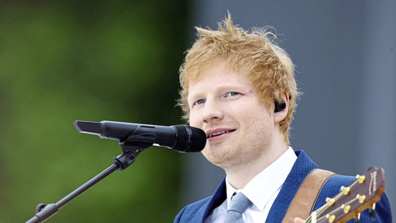 Ed Sheeran played to thousands of fans at Boucher Playing Fields in May