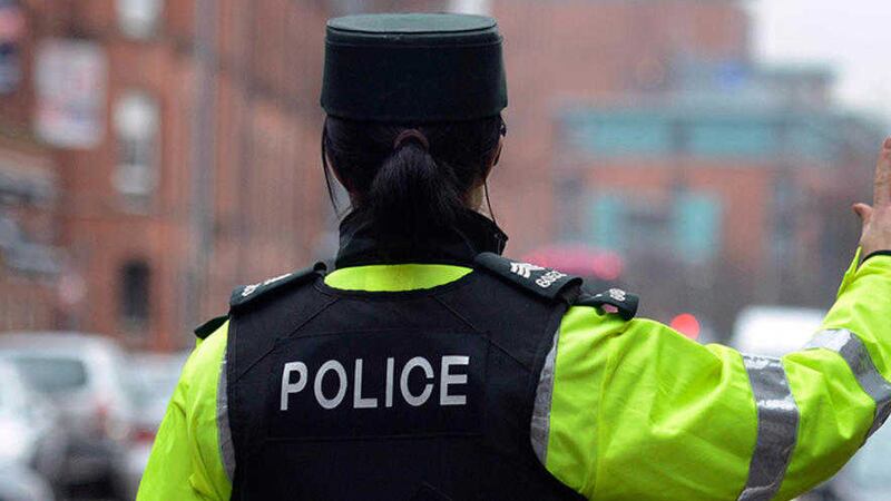 A man in his twenties was hit in the face with a bottle in the courtyard of a Belfast pub 