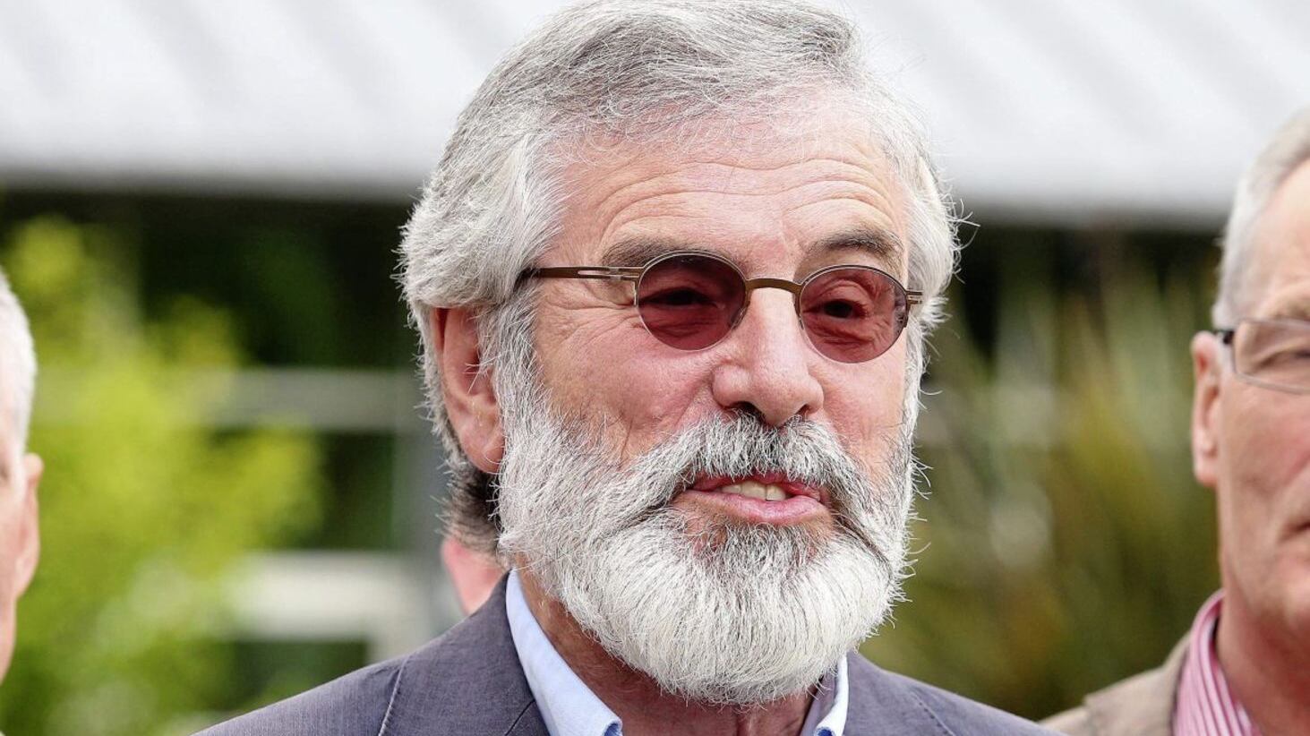 Gerry Adams said it was best to have an executive in place to oversee the spending of £1 billion-plus windfall