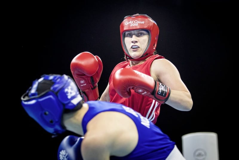 Monkstown fighter Michaela Walsh will discover her opponent at the World Elite Championships tomorrow 