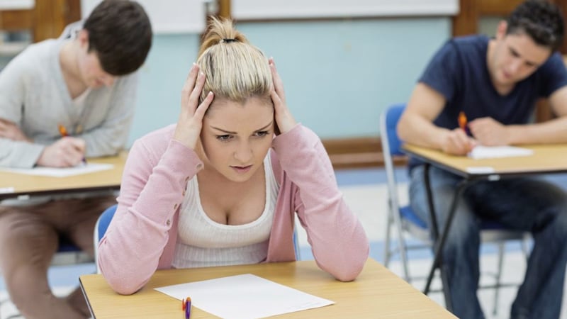 Exam stress can make for difficult times for students 