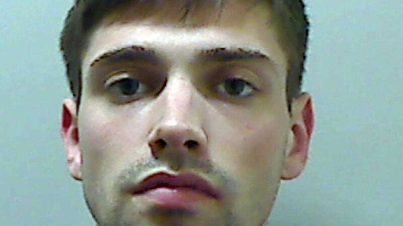 Connor Hughes was previously jailed for possession of explosives in west Belfast 