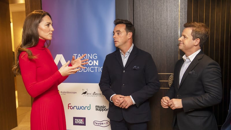 The duchess launched the Taking Action On Addiction campaign for the Forward Trust charity.
