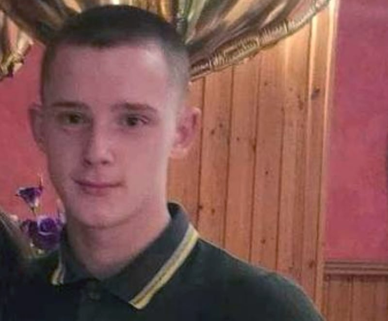 Photo issued by the PSNI of Blake Newland who died in hospital following a stabbing in Limavady on Friday night.