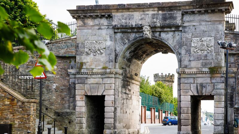 Derry's historic walls.