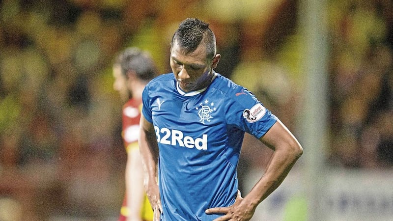 Alfredo Morelos has been among the goals since joining Rangers but his manager Pedro Caixhina has expressed concern that opponents might target his short fuse 