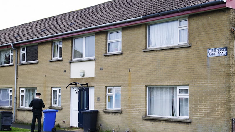 The man's body was found at a flat in a housing estate in Newcastle&nbsp;