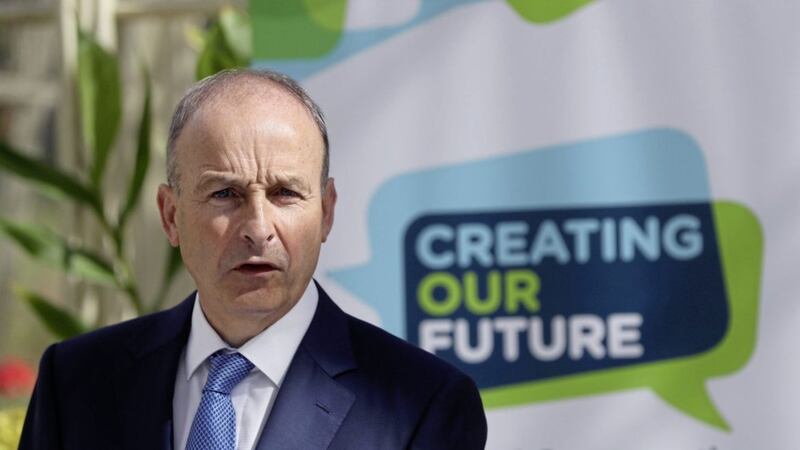 Taoiseach Miche&aacute;l Martin. Picture by Brian Lawless/PA Wire