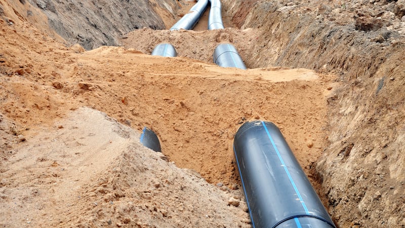 Infrastructure pipe laying