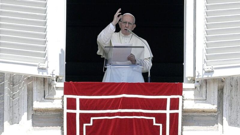 Pope Francis will arrive in Dublin on Saturday. Picture by AP 
