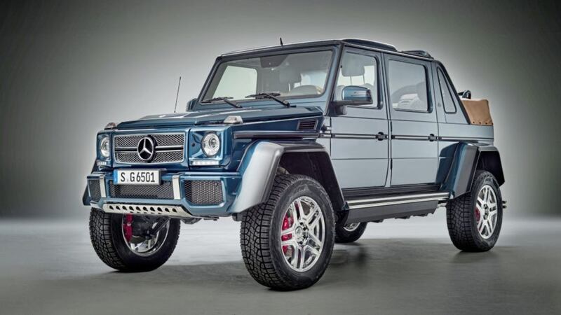 Not for shrinking violets: the very big, very expensive and very tasteless Mercedes-Maybach G 650 Landaulet 