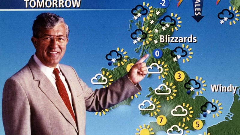 The former BBC weatherman is not impressed with many elements of the new-look forecast graphics.