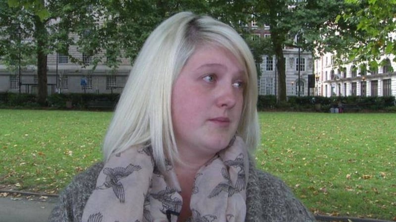 Sarah Ewart who travelled to England for an abortion after learning her unborn child would not survive 