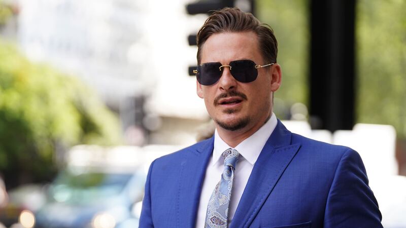 Lee Ryan was appearing at Westminster Magistrates’ Court (James Manning/PA)
