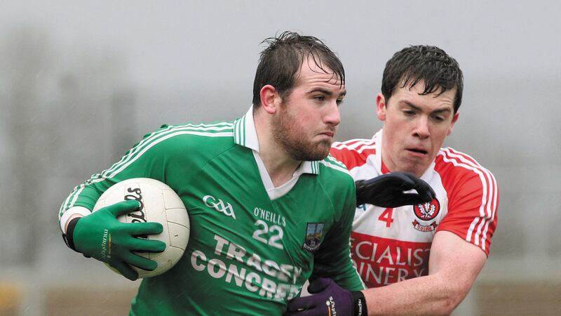Derry's Dermot McBride is highly unlikely to feature against Tyrone according to assistant manager Brian McGuckin &nbsp;