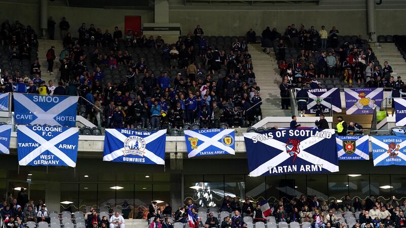 Scotland fans had a false start in their bid to buy tickets (Adam Davy/PA)