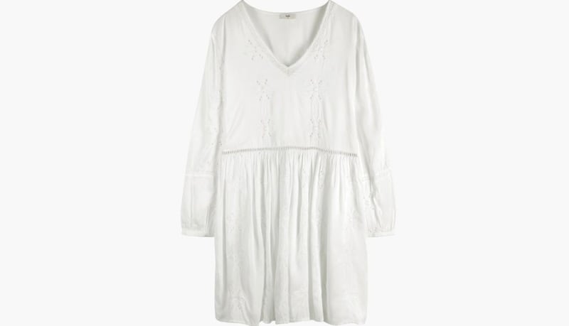 Ida Broderie Mini Dress, &pound;79, available from Hush 