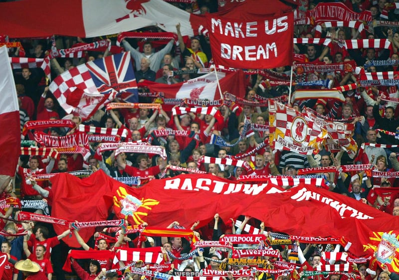There will be no flags on the Kop on Thursday