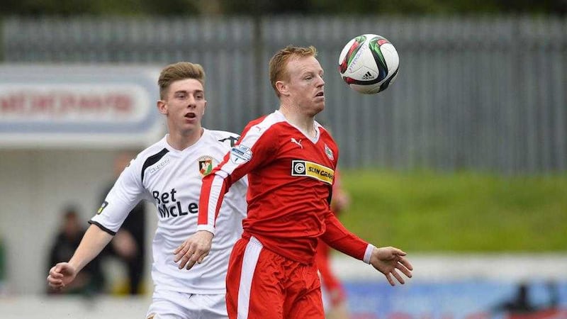 Cliftonville's George McMullan knows they can't fall any further behind league leaders Crusaders