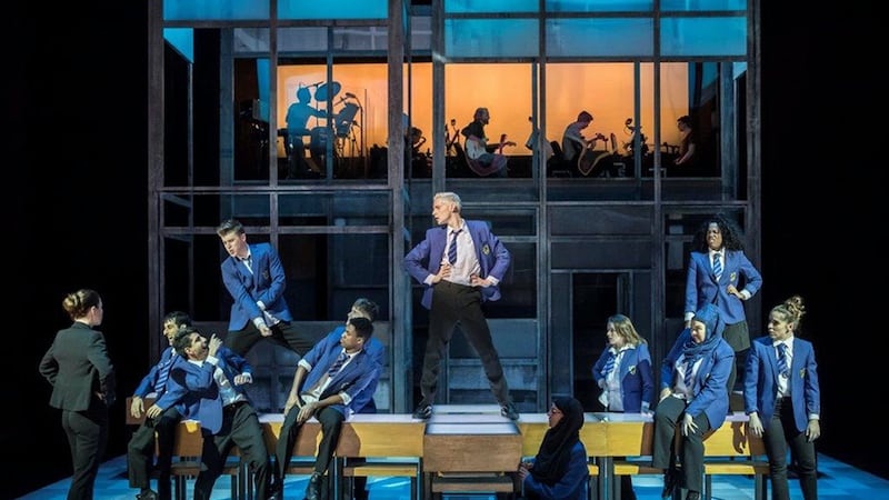 Everybody’s Talking About Jamie returns to the Apollo Theatre on Saturday.