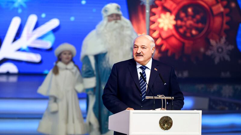 Belarus President Alexander Lukashenko has signed a new law tightening control over religious groups (Belarusian Presidential Press Service via AP)