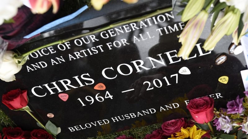 The grunge star’s ashes were interred at the Garden of Legends at the Hollywood Forever Cemetery.