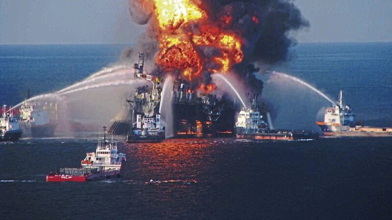 Flashback to the Deepwater Horizon oil rig explosion in April 2010 