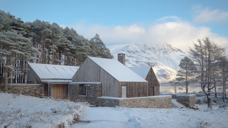 Lochside House in the Scottish Highlands is described as a ‘perfect addition to the dream landscape’.